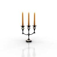 Candle 3D Model