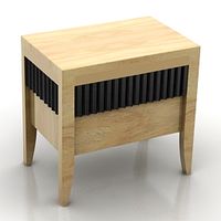 Bedside table 3D Model