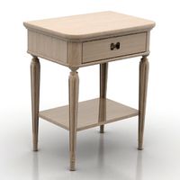 Bedside Table 3D Model