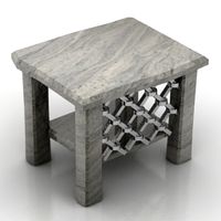 Bedside table 3D Model