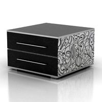 Bedside table 3D Model