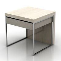 Bedside table 3D Model