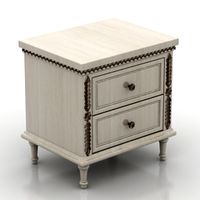 Bedside table 3D Model