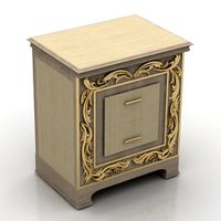 Bedside table 3D Model