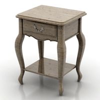 Bedside table 3D Model