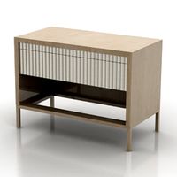 Bedside table 3D Model
