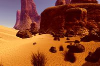 Vast Desert Environment