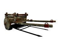 Medieval hand cart_01