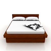 Bed 3D Model