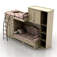 Bed 3D Model