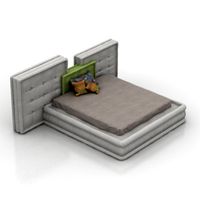 Bed 3D Model