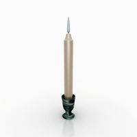 Candle 3D Model