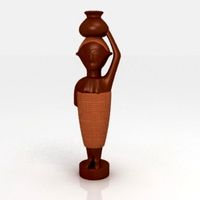 Statuette 3D Model