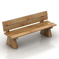 Bench 3D Model
