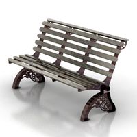Bench 3D Model