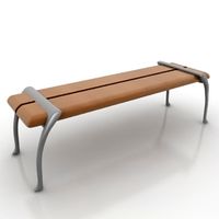 Bench 3D Model