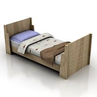 Bed 3D Model