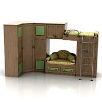 Bed 3D Model