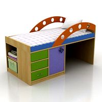 Bed 3D Model