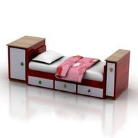 Bed 3D Model