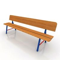 Bench 3D Model