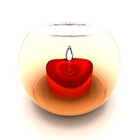 Candle 3D Model