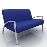 Settee 3D Model