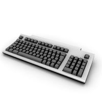 Keyboard 3D Model
