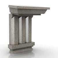 Triglyph 3D Model
