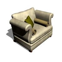 Armchair 3D Model