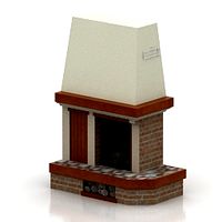 Fireplace 3D Model