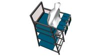 BADMINTON UMPIRE CHAIR - ENSCAPE READY