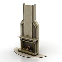 Fireplace 3D Model
