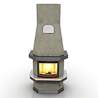 Fireplace 3D Model