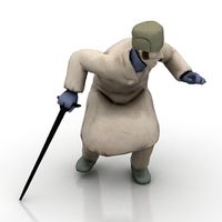 Old man 3D Model