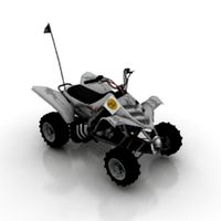 Quadrocycle 3D Model