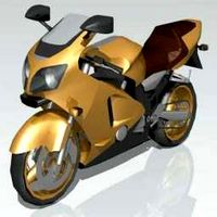 Motorcycle 3D Model