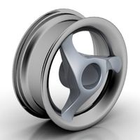 Car rim 3D Model