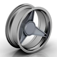 Car rim 3D Model