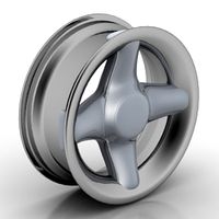 Car rim 3D Model