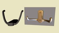 Крючок двухрожковый малый / Small two-horn hook