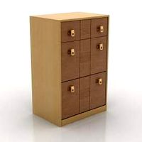 Locker 3D Model