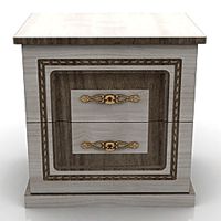 Bedside table 3D Model