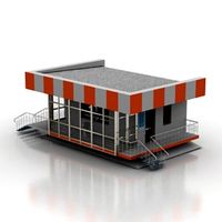 Guard post 3D Model