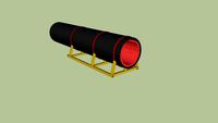 Supressor Pipe for Shooting Range