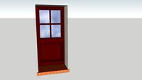 PORTE D ENTREE VITREE 1.00x1.15m