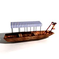 Boat 3D Model