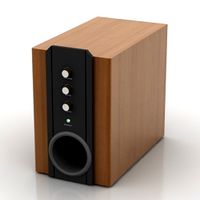 Speaker 3D Model