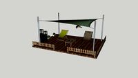 Terrasse de jardin