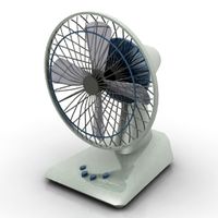 Fan 3D Model
